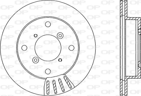 Open Parts BDA1505.20 - Discofreno autozon.pro