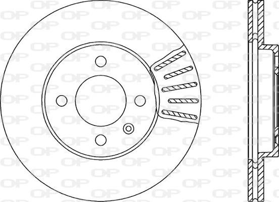 Open Parts BDA1579.20 - Discofreno autozon.pro