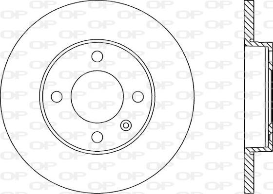 Open Parts BDA1574.10 - Discofreno autozon.pro