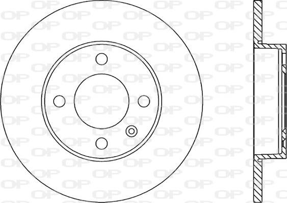 Open Parts BDA1573.10 - Discofreno autozon.pro