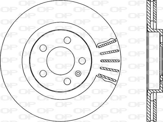 Open Parts BDA1666.20 - Discofreno autozon.pro