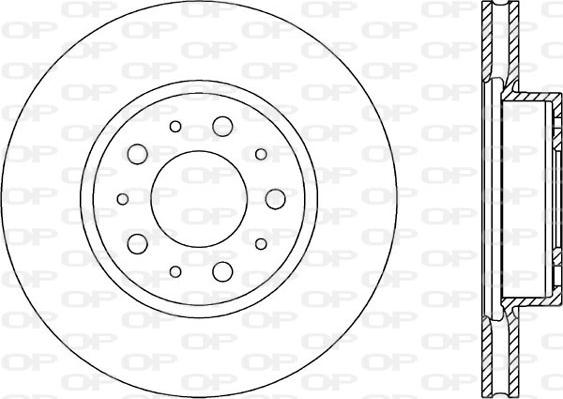 Open Parts BDR1611.20 - Discofreno autozon.pro