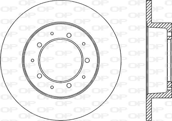 Open Parts BDA1061.10 - Discofreno autozon.pro