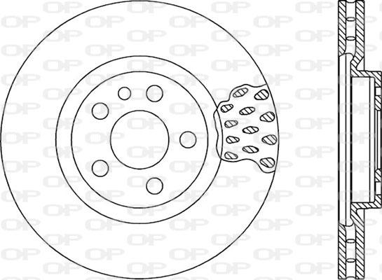 Open Parts BDA1018.20 - Discofreno autozon.pro