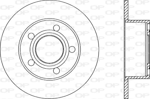 Open Parts BDA1038.10 - Discofreno autozon.pro