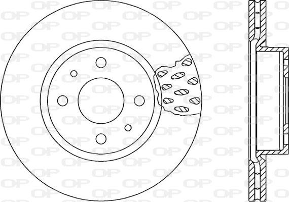 Open Parts BDA1147.20 - Discofreno autozon.pro