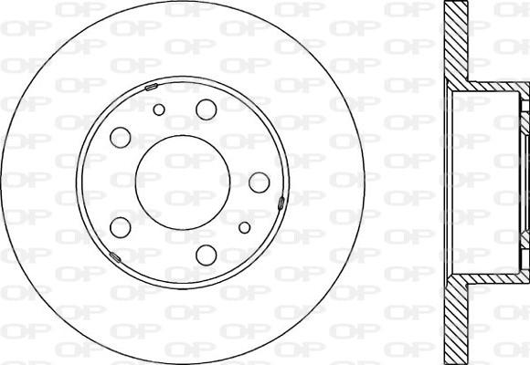 Open Parts BDA1150.10 - Discofreno autozon.pro