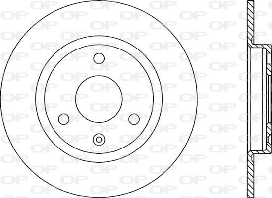 Open Parts BDA1105.10 - Discofreno autozon.pro