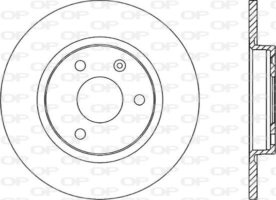 Open Parts BDA1111.10 - Discofreno autozon.pro