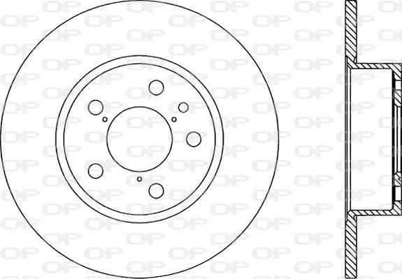 Open Parts BDA1138.10 - Discofreno autozon.pro