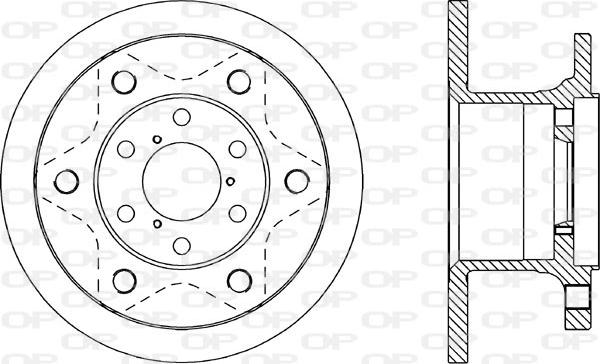 Open Parts BDA1132.10 - Discofreno autozon.pro