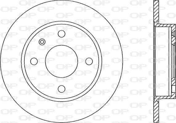 Open Parts BDA1175.10 - Discofreno autozon.pro