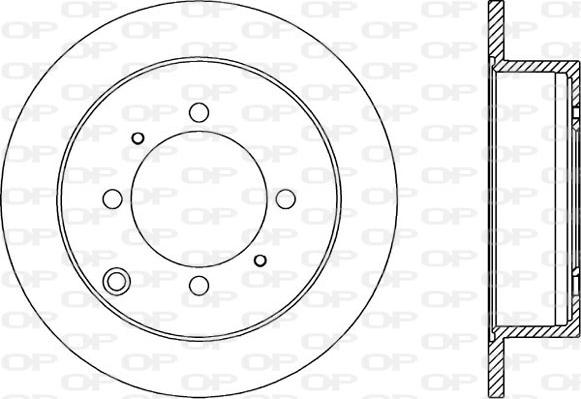 Open Parts BDA1895.10 - Discofreno autozon.pro