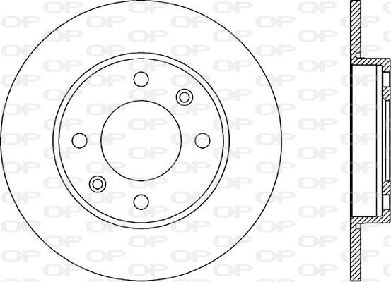 Open Parts BDA1893.10 - Discofreno autozon.pro