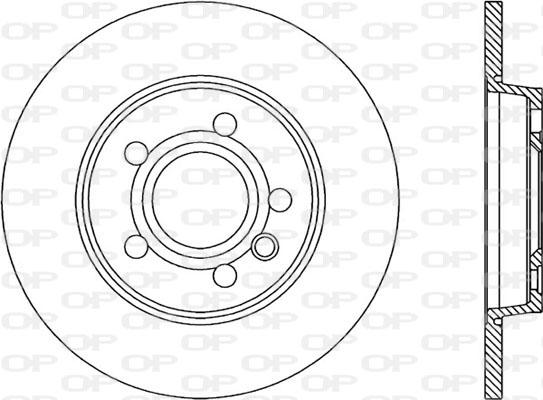 Open Parts BDA1844.10 - Discofreno autozon.pro