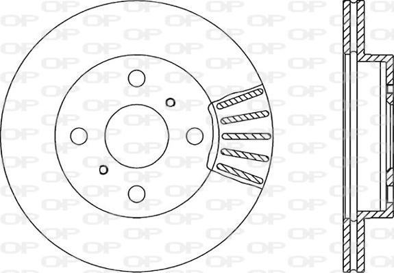 Open Parts BDA1841.20 - Discofreno autozon.pro