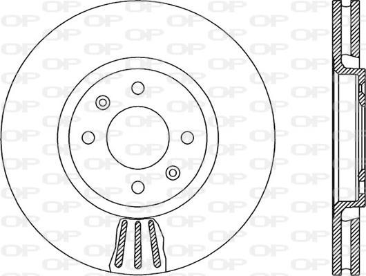 Open Parts BDA1865.20 - Discofreno autozon.pro