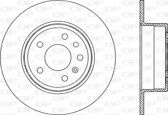 Open Parts BDA1805.10 - Discofreno autozon.pro