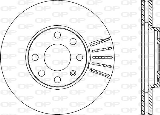 Open Parts BDA1807.20 - Discofreno autozon.pro