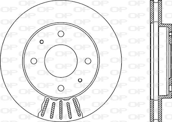 Open Parts BDA1870.20 - Discofreno autozon.pro