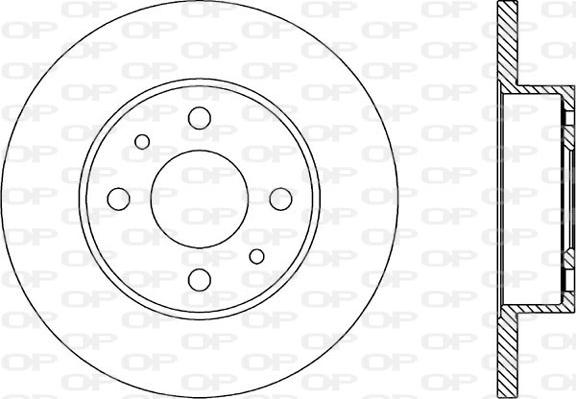 Open Parts BDA1229.10 - Discofreno autozon.pro