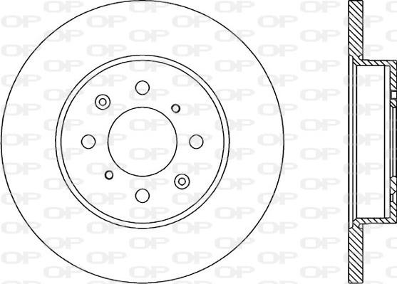 Open Parts BDA1752.10 - Discofreno autozon.pro