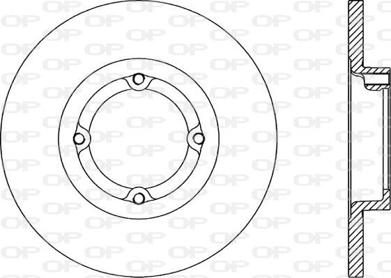 Open Parts BDA1765.10 - Discofreno autozon.pro