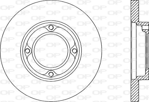 Open Parts BDA1763.10 - Discofreno autozon.pro