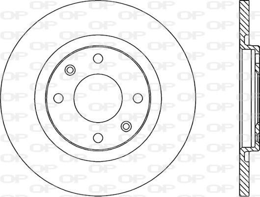 Open Parts BDA1717.10 - Discofreno autozon.pro