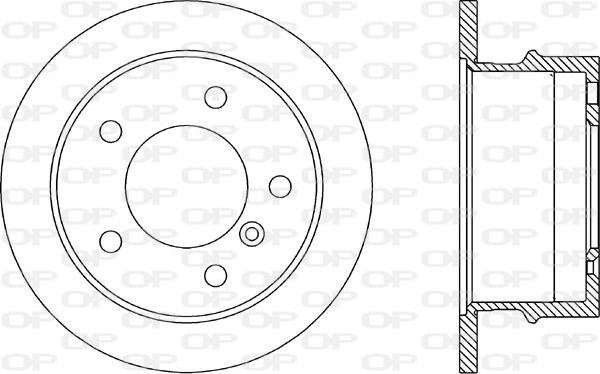 Open Parts BDA1784.10 - Discofreno autozon.pro