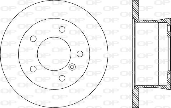 Open Parts BDA1785.10 - Discofreno autozon.pro