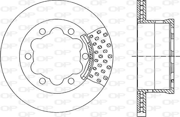 Open Parts BDA1786.20 - Discofreno autozon.pro