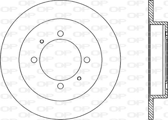 Open Parts BDA1735.10 - Discofreno autozon.pro