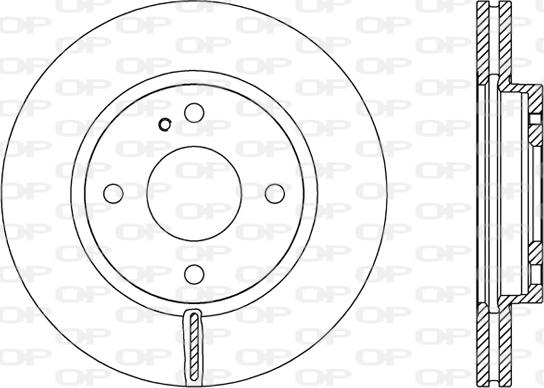 Open Parts BDA2454.20 - Discofreno autozon.pro