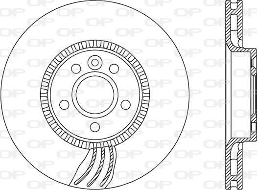 Open Parts BDA2469.20 - Discofreno autozon.pro