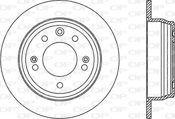 Open Parts BDA2409.10 - Discofreno autozon.pro