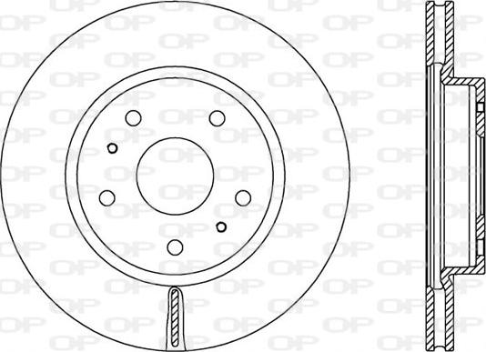 Open Parts BDA2565.20 - Discofreno autozon.pro