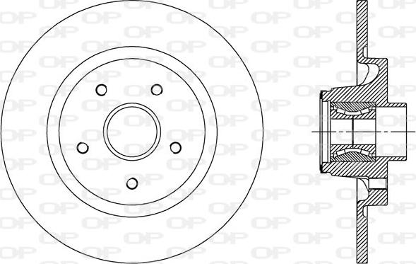 Open Parts BDA2509.30 - Discofreno autozon.pro