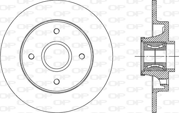 Open Parts BDA2510.30 - Discofreno autozon.pro