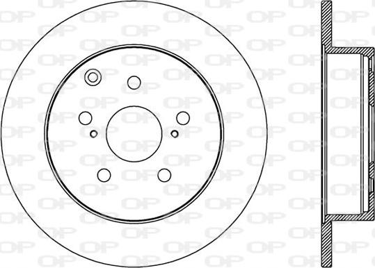 Open Parts BDA2584.10 - Discofreno autozon.pro