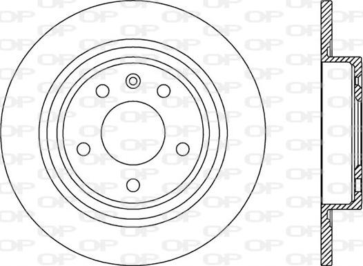 Open Parts BDR2538.10 - Discofreno autozon.pro