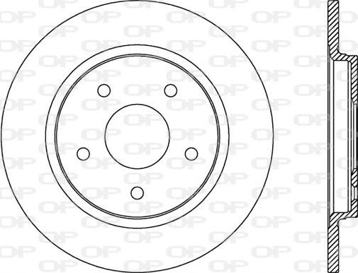 Open Parts BDA2533.10 - Discofreno autozon.pro