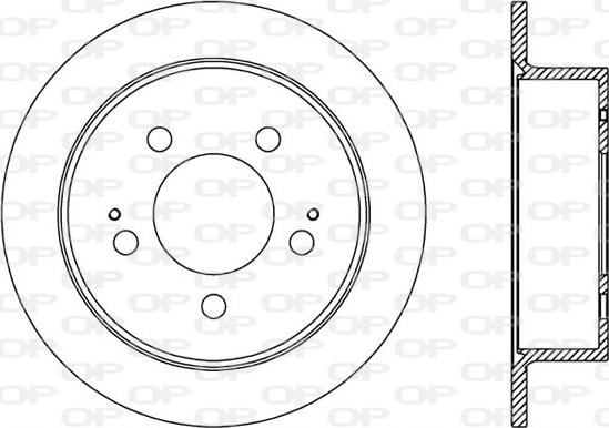 Open Parts BDA2527.10 - Discofreno autozon.pro