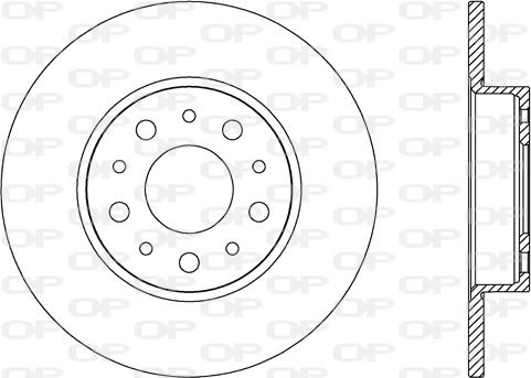 Open Parts BDA2695.10 - Discofreno autozon.pro