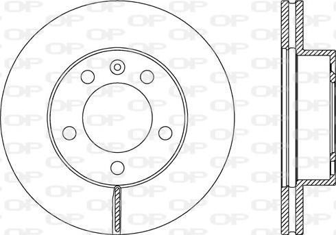 Open Parts BDA2654.20 - Discofreno autozon.pro