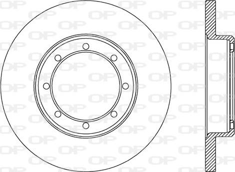 Open Parts BDA2655.10 - Discofreno autozon.pro