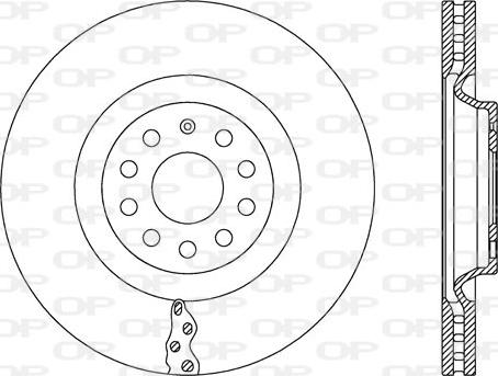 Open Parts BDA2665.20 - Discofreno autozon.pro