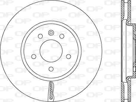 Open Parts BDA2668.20 - Discofreno autozon.pro