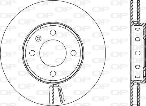 Open Parts BDA2663.20 - Discofreno autozon.pro