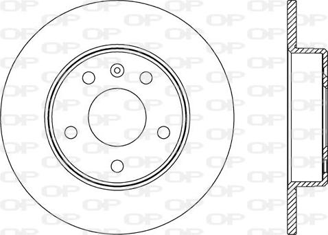 Open Parts BDA2667.10 - Discofreno autozon.pro